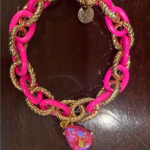 Pink Panache bracelet, stretchy